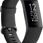 Fitbit Charge 4 Fitness and Activity Tracker with Built-in GPS, Heart Rate, Sleep & Swim Tracking, Black/Black, One Size (S &L Bands Included)