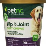 PetNC Natural Care Hip and Joint Soft Chews for Dogs, 90 Count