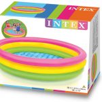 Intex Kiddie Pool - Kid's Summer Sunset Glow Design - 58" x 13"