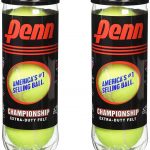 Penn Championship Tennis Balls - Extra Duty Felt Pressurized Tennis Balls - (2 Cans, 6 Balls)